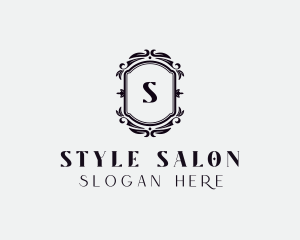 Styling Floral Wreath logo design