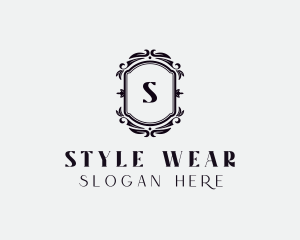 Styling Floral Wreath logo design