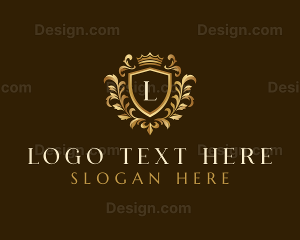 Luxury Crest Decoration Logo