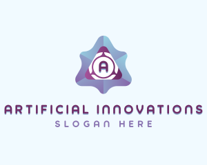 Tech Artificial Intelligence logo design