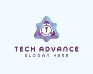 Tech Artificial Intelligence logo design