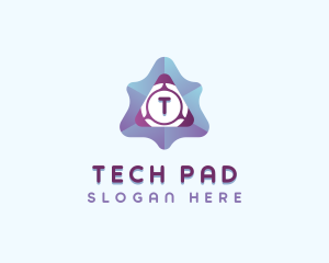 Tech Artificial Intelligence logo design