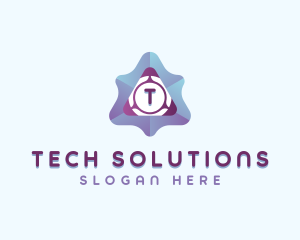 Tech Artificial Intelligence logo design