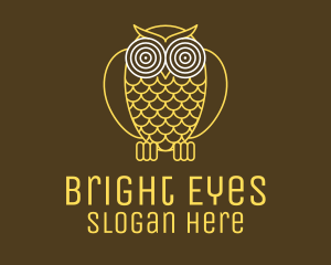 Hypnotic Owl Eye logo