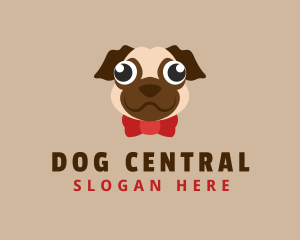 Pug Veterinary Clinic logo design