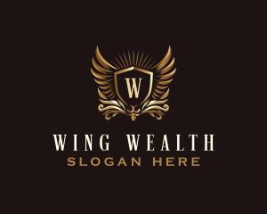 Ornamental Vip Wings logo design