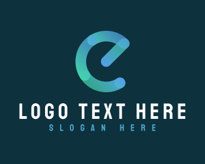 Company - Modern Company Letter E logo design