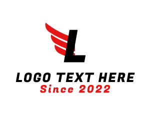 Logistics Delivery Wings logo