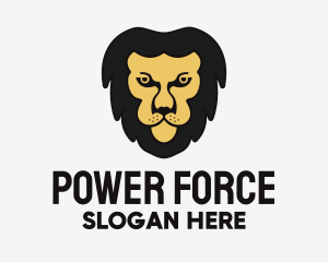 Zoo Lion Mane logo design