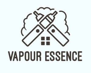 Vape Smoke House logo design