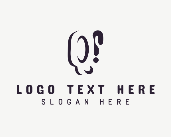 Question Mark logo example 1