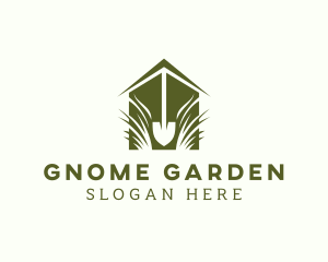 Shovel Home Gardener logo design