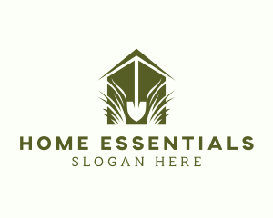 Shovel Home Gardener logo design