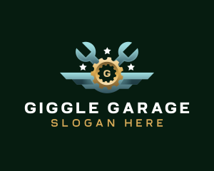 Gear Repair Garage logo design