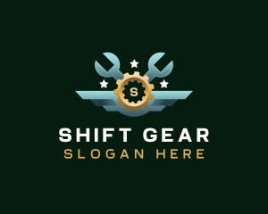 Gear Repair Garage logo design