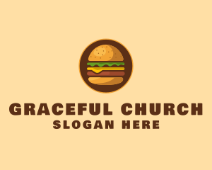 Cheeseburger Hamburger Burger Food Logo