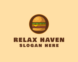 Cheeseburger Hamburger Burger Food Logo