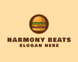 Cheeseburger Hamburger Burger Food logo