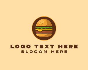 Cheeseburger Hamburger Burger Food logo