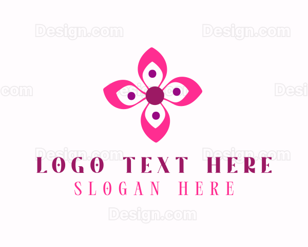 Minimalist Flower Boutique Logo