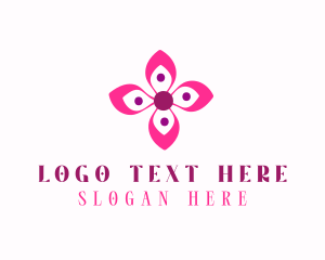 Minimalist Flower Boutique Logo