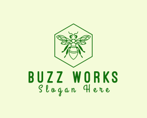 Bee Hexagon Apiary logo