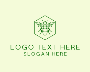 Bee Hexagon Apiary logo