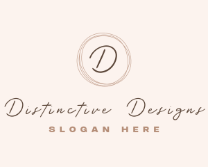 Designer Signature Boutique logo design