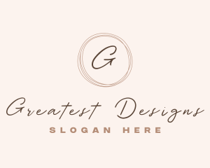 Designer Signature Boutique logo design