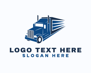 Freight Trailer Truck logo