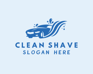 Car Cleaning Water  logo design