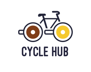 Bicycle Drink Cups logo design