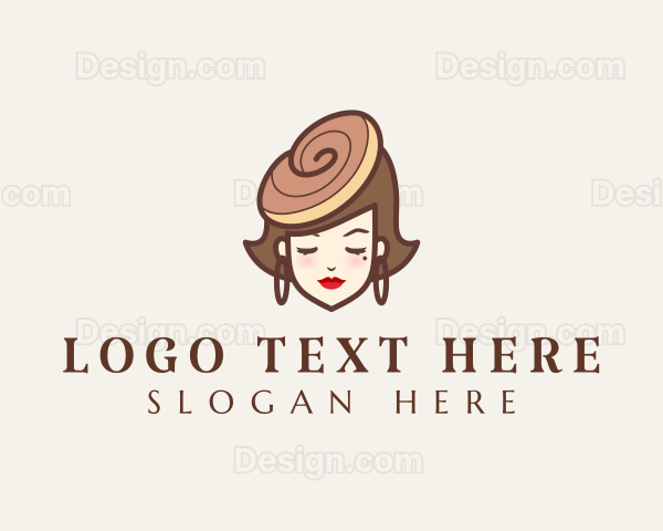 Elegant Woman Fashion Logo