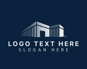 Warehouse Property Logistics Logo