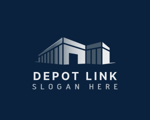 Warehouse Property Logistics logo design