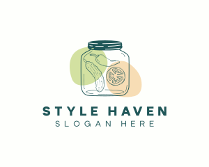 Fermented Pickle Chili Tomato Jar logo