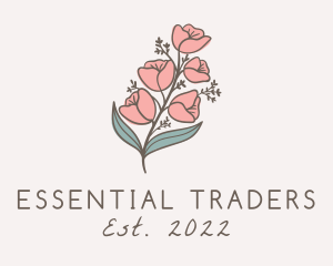 Botanical Flower Garden logo design