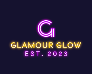 Neon Light Club logo design