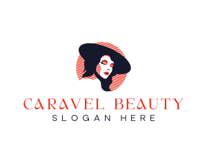 Hat Beauty Fashion logo design