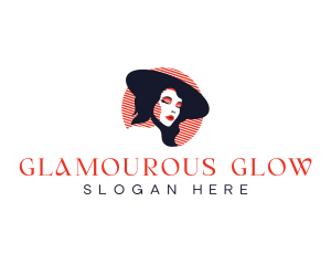 Hat Beauty Fashion logo design