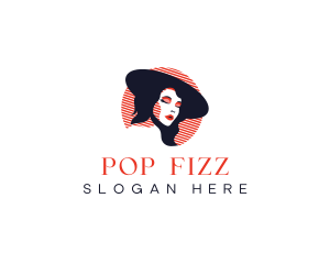 Hat Beauty Fashion logo design