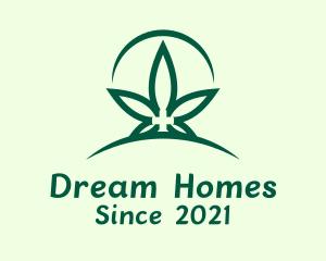 Green Marijuana Plantation logo