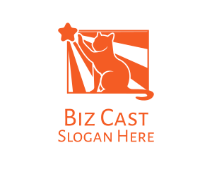 Orange Cat Pet logo