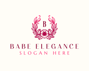 Flower Wedding Salon logo design