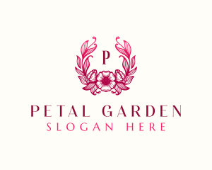 Flower Wedding Salon logo design