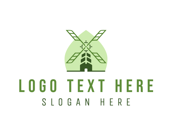 Eco Farm Windmill logo