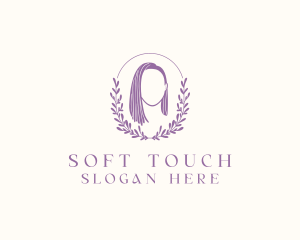 Organic Woman Hair Salon Logo