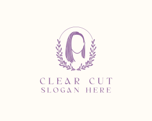 Organic Woman Hair Salon logo design