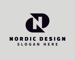 Creative Agency Designer Letter N logo design