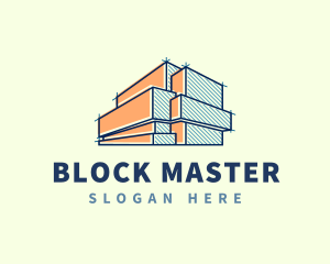 Architect Structure Builder logo design